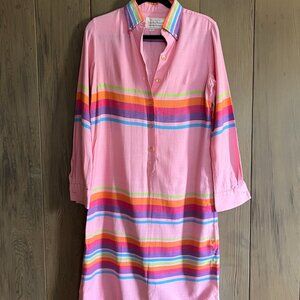 Vintage 60s Lady Van Heusen + Boussac of France Shirt Dress size 4/6